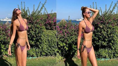 Ünlü model Ebru Şallı tatil pozlarını paylaştı, fiziğiyle büyüledi...