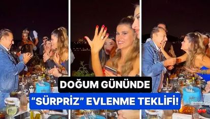 Nikah masasına 6. kez oturacak... Mehmet Ali Erbil, Gülseren Ceylan'a kameraların önünde evlenme teklif etti!