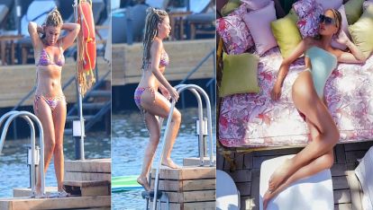 Gülben Ergenin bikinili fotoğraflarına Seren Serengilden olay yorum: Bunun kalçaları 46 beden ha..!